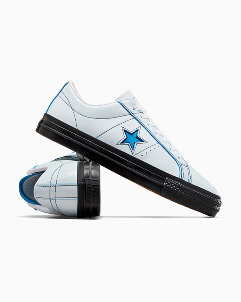 Converse Eddie Cernicky One Star Pro Blancas Negras Azules | 213-OWDSNY