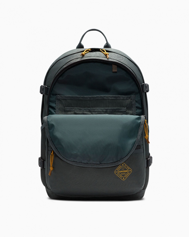 Converse Estampadas Directo Edge Backpack Verde | 702-XHSGWU