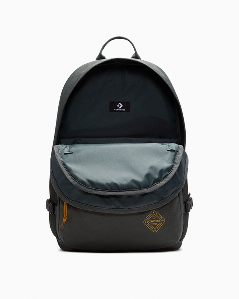 Converse Estampadas Directo Edge Backpack Verde | 702-XHSGWU