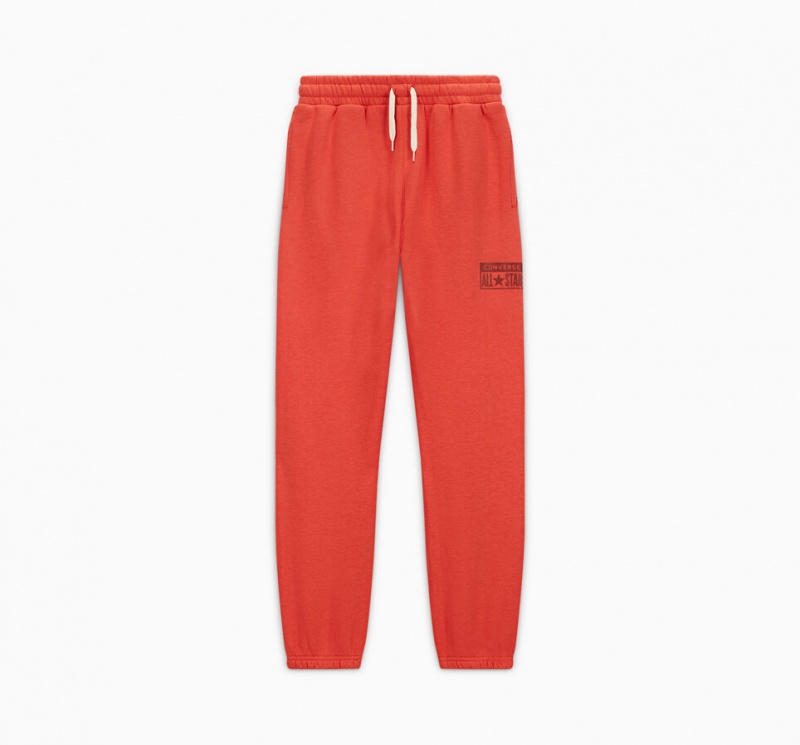 Converse Fleece Joggers Nomadic Rust | 231-FMZNSH