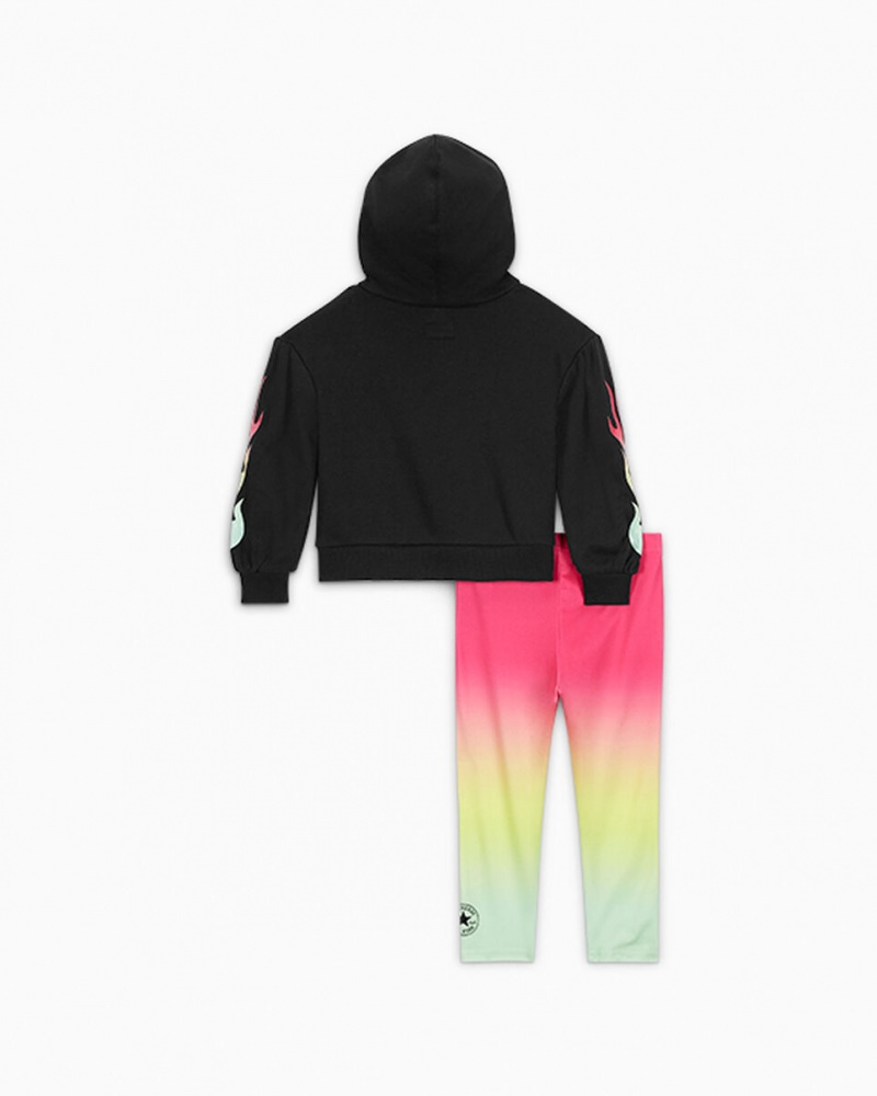 Converse Gradient Hoodie & Leggings Set Rosas | 845-COLNXW