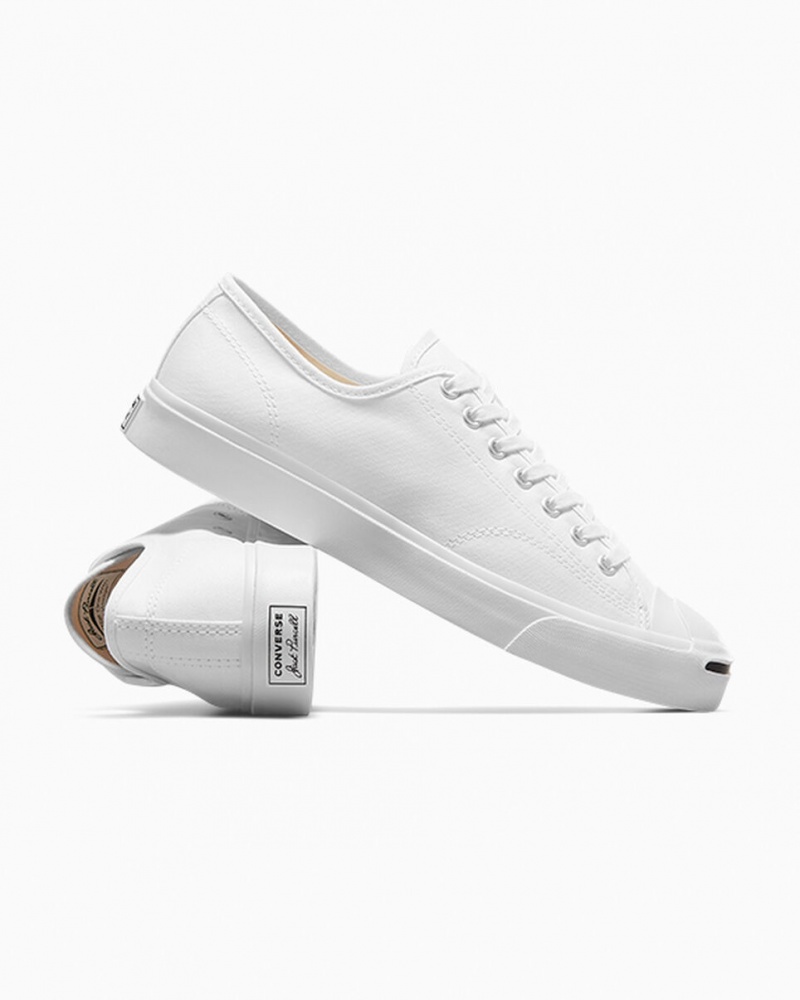 Converse Jack Purcell Blancas Blancas Negras | 975-BZRGTM