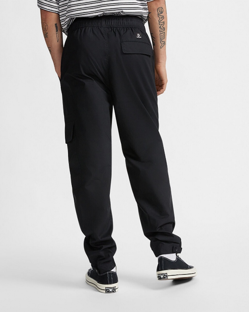 Converse Ligeros Cargo Pant Negras | 258-OWGTFQ