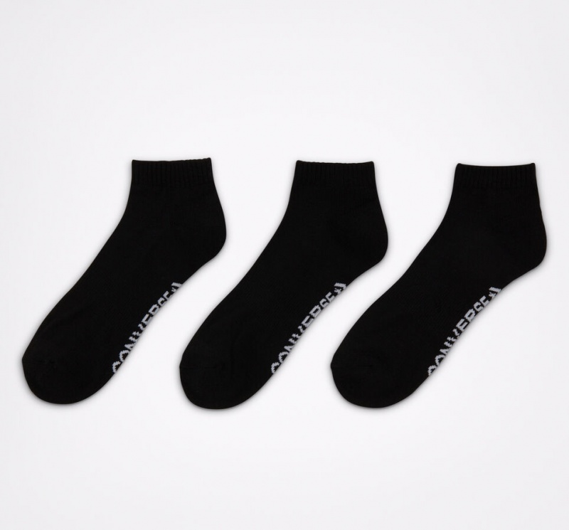 Converse Made For Chucks High-Cut Ankle 3-Pack Socks Negras | 701-GUJKWV