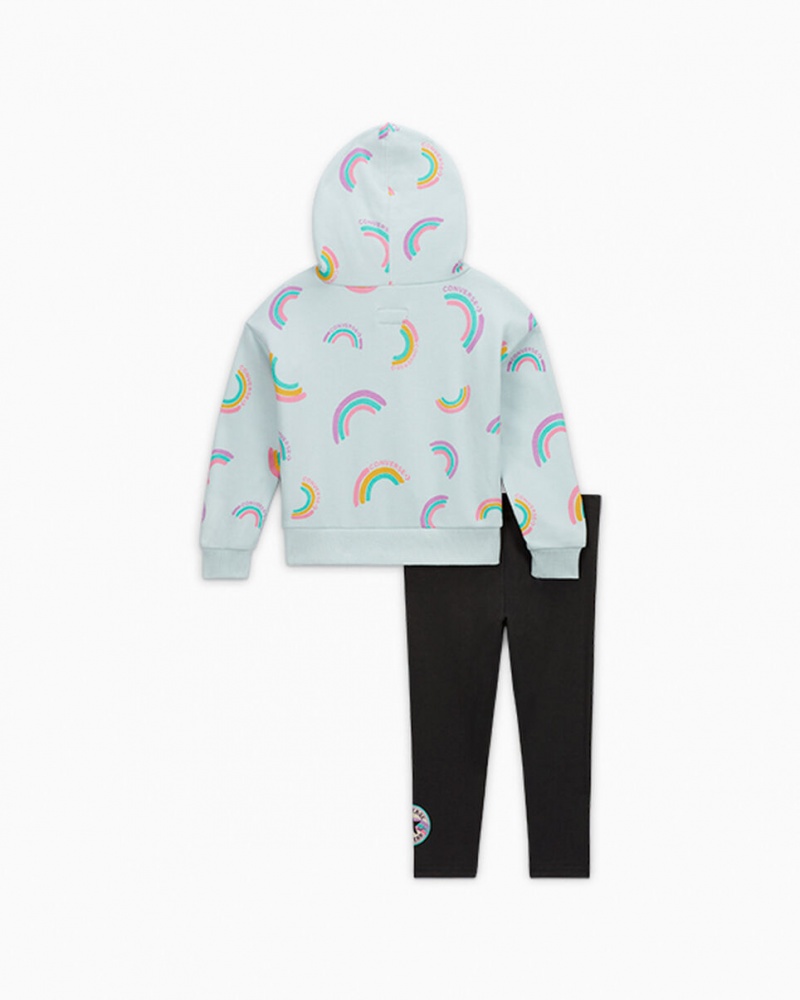 Converse Rainbow Hoodie & Leggings Set Negras | 359-XUBYSW