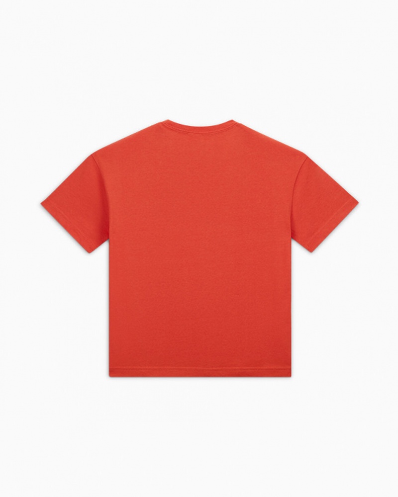 Converse Relaxed Chest Pocket T-Shirt Nomadic Rust | 046-LDQWMH