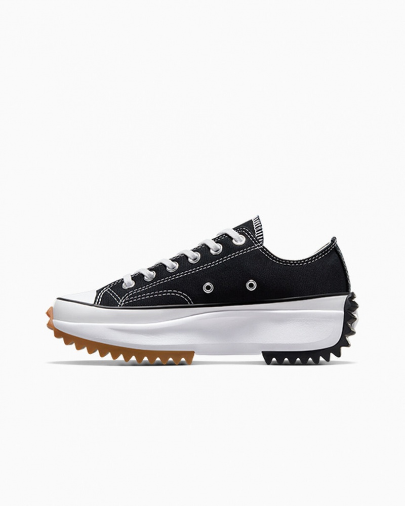 Converse Run Star Hike Plataforma Negras Blancas | 183-TCXLWA