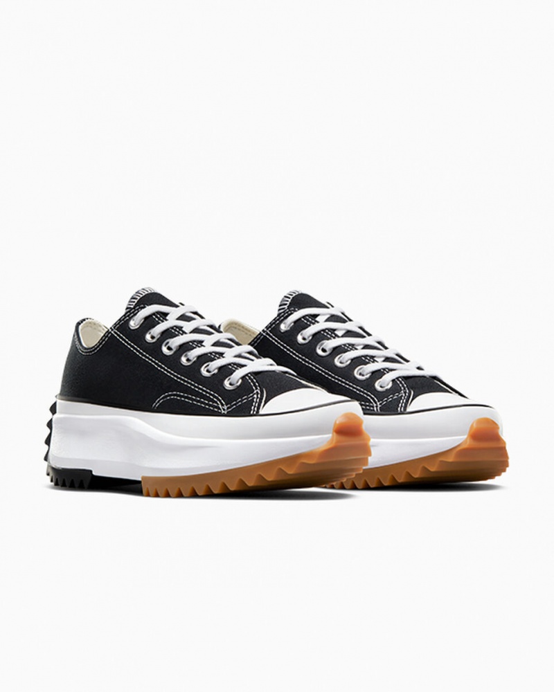 Converse Run Star Hike Plataforma Negras Blancas | 183-TCXLWA