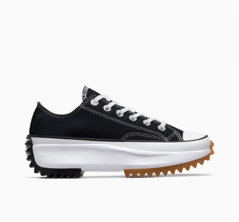 Converse Run Star Hike Plataforma Negras Blancas | 183-TCXLWA