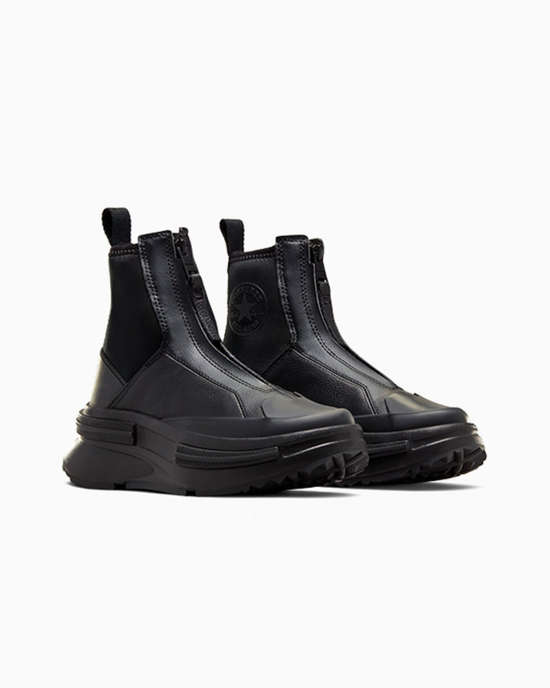 Converse Run Star Legacy Chelsea Boot CX Negras Negras Negras | 427-DJOMFN