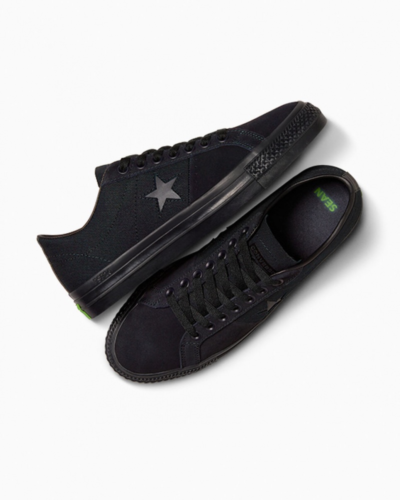 Converse Sean Greene One Star Pro Negras Negras Verde | 013-EKFYRL