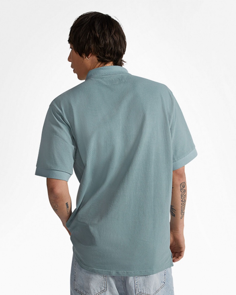 Converse Shoe Patch Polo Shirt Gris | 259-GZQBET