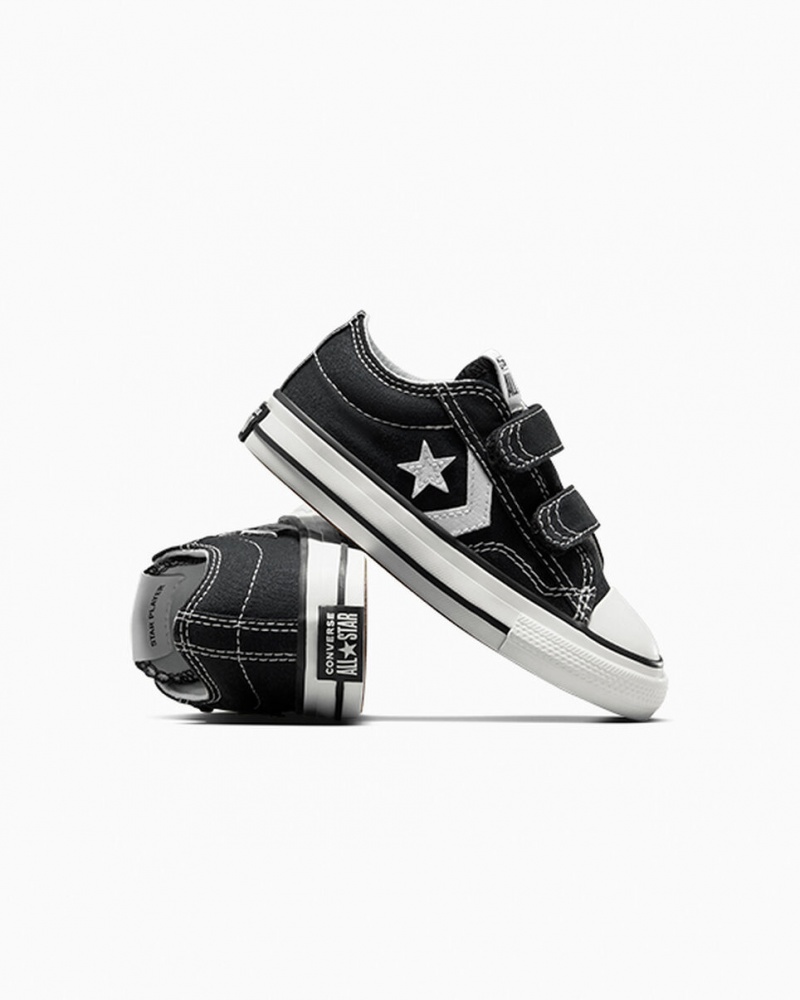 Converse Star Player 76 Easy-On Negras Blancas | 192-IGCXFW