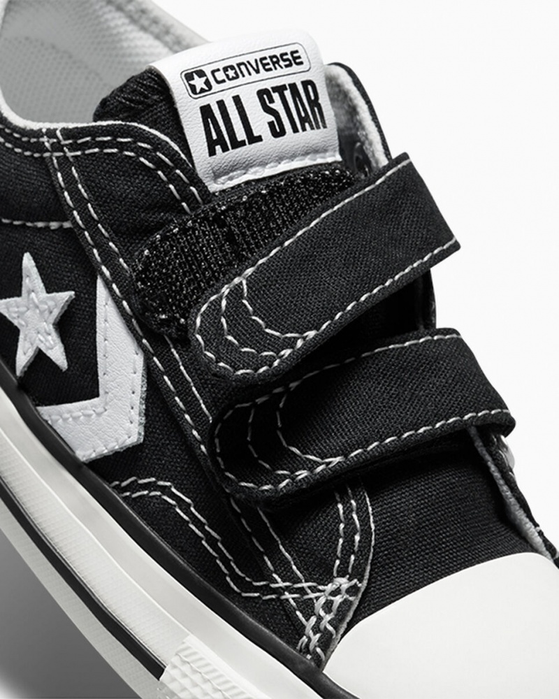 Converse Star Player 76 Easy-On Negras Blancas | 192-IGCXFW