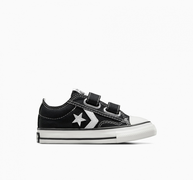 Converse Star Player 76 Easy-On Negras Blancas | 192-IGCXFW