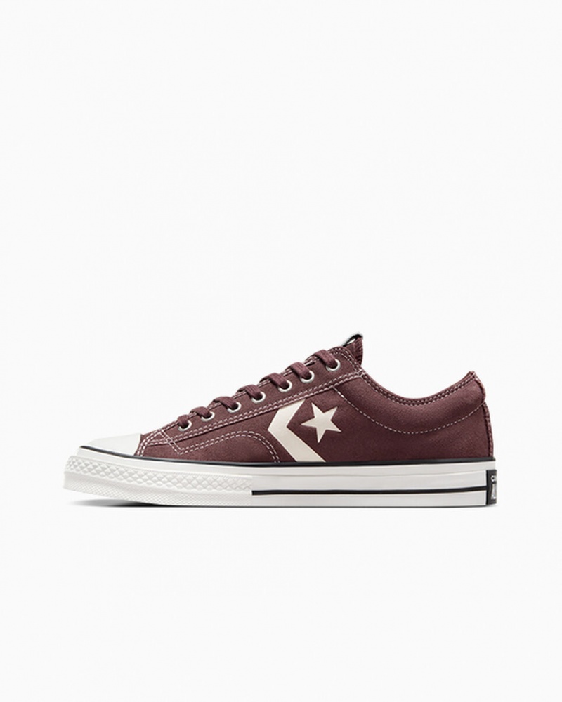 Converse Star Player 76 Gamuza Marrones | 302-NTLRXH