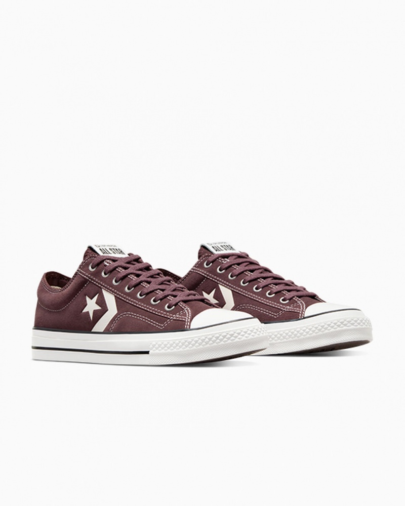 Converse Star Player 76 Gamuza Marrones | 302-NTLRXH