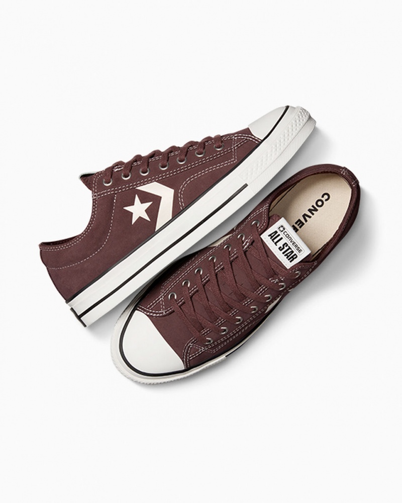 Converse Star Player 76 Gamuza Marrones | 302-NTLRXH