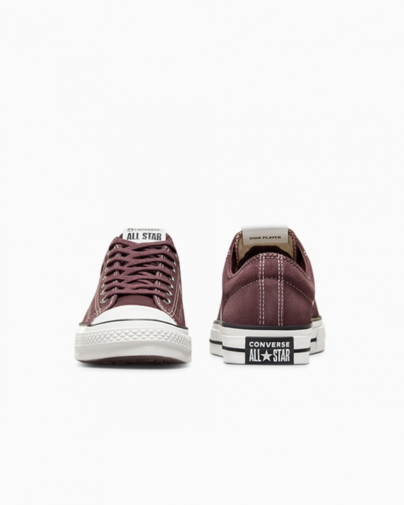 Converse Star Player 76 Gamuza Marrones | 302-NTLRXH