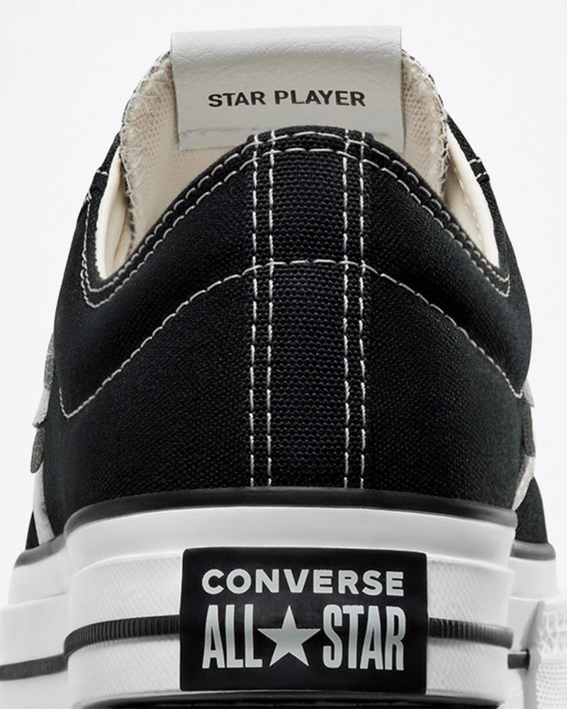 Converse Star Player 76 Negras Blancas Negras | 390-PSBECW