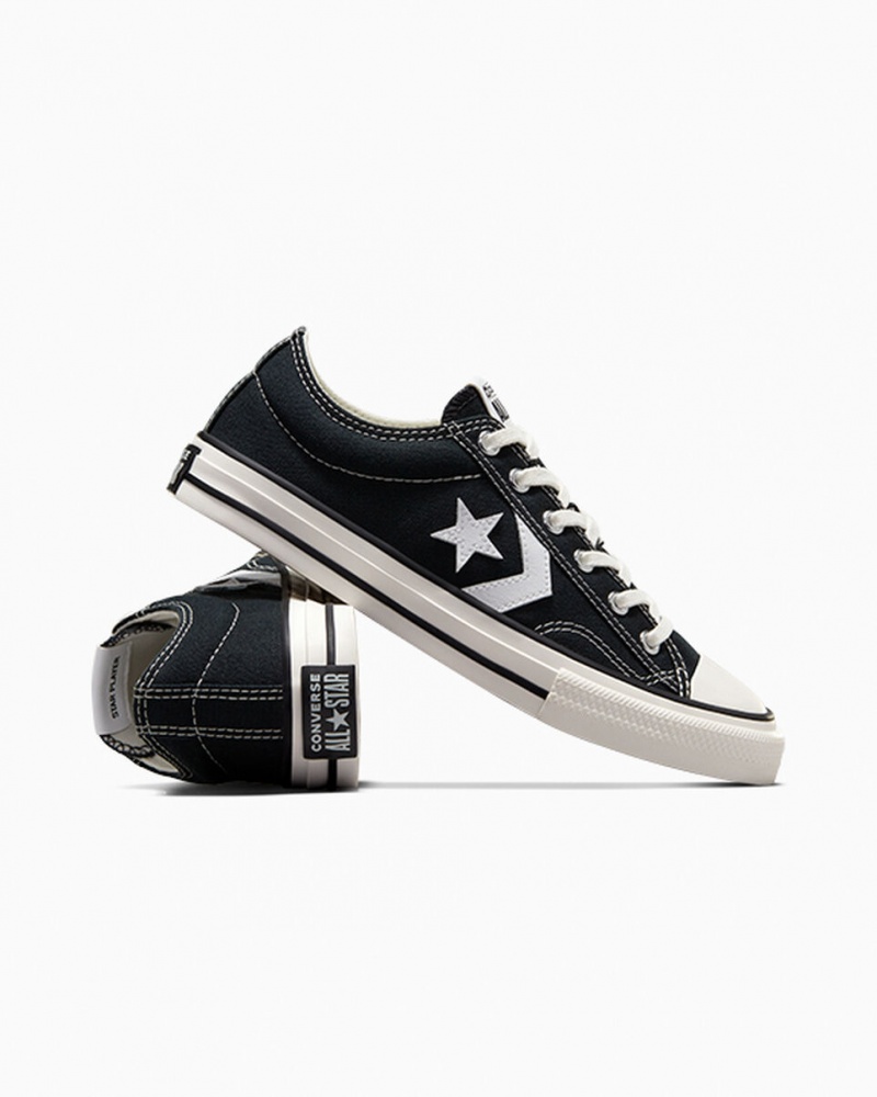 Outlet Converse Star Player 76 Online Bajas Ninos Negras Blancas