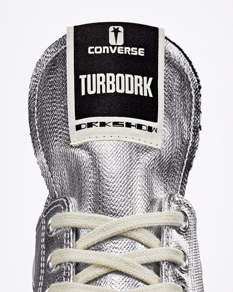 Converse TURBODRK Chuck 70 Plateadas Negras | 083-ZFBHGU